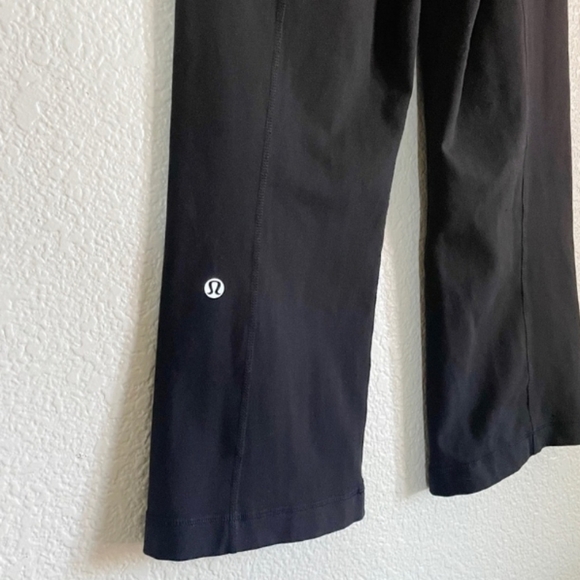 Lululemon Reversible Groove Cropped Leggings Athletic Workout Pants Size 4 Yoga - Picture 4 of 8